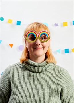 Rainbow Glasses. Send them something a little cheeky with this brilliant Scribbler gift and trust us, they won't be disappointed!